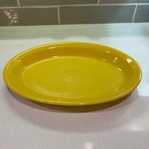 Fiesta HLC USA Large 13.5” Oval Sunflower Yellow  Fiestaware Serving Platter